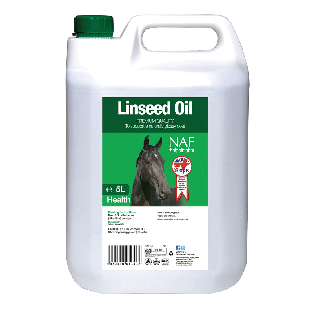 NAF Linseed Oil Supplement for Horses and Ponies