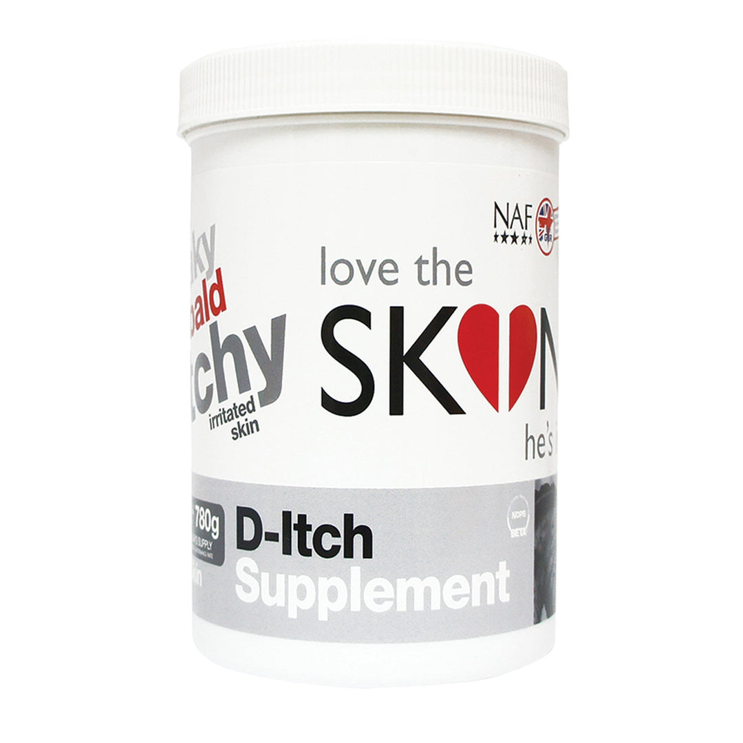 NAF Love The Skin He's In D-Itch Supplement for Horses and Ponies 780g