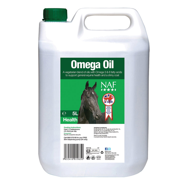 NAF Omega Oil Supplement for Horses and Ponies