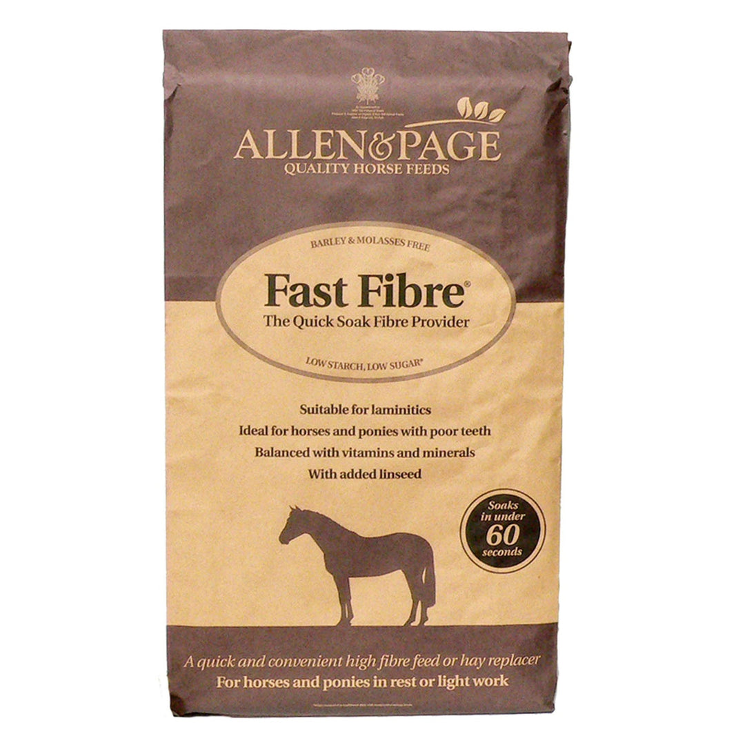 Allen & Page Fast Fibre Quick Soak Fibre Feed 20kg