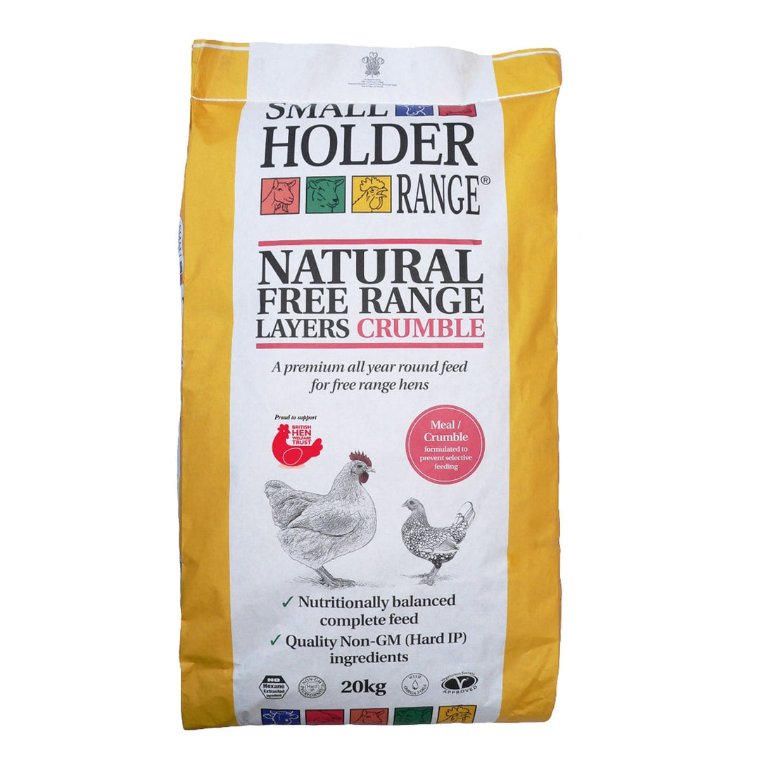 Allen & Page Small Holder Range Natural Free Range Layers Meal/Crumble 5kg