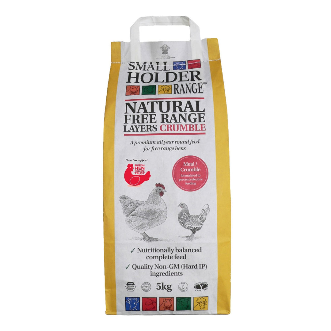Allen & Page Small Holder Range Natural Free Range Layers Meal/Crumble