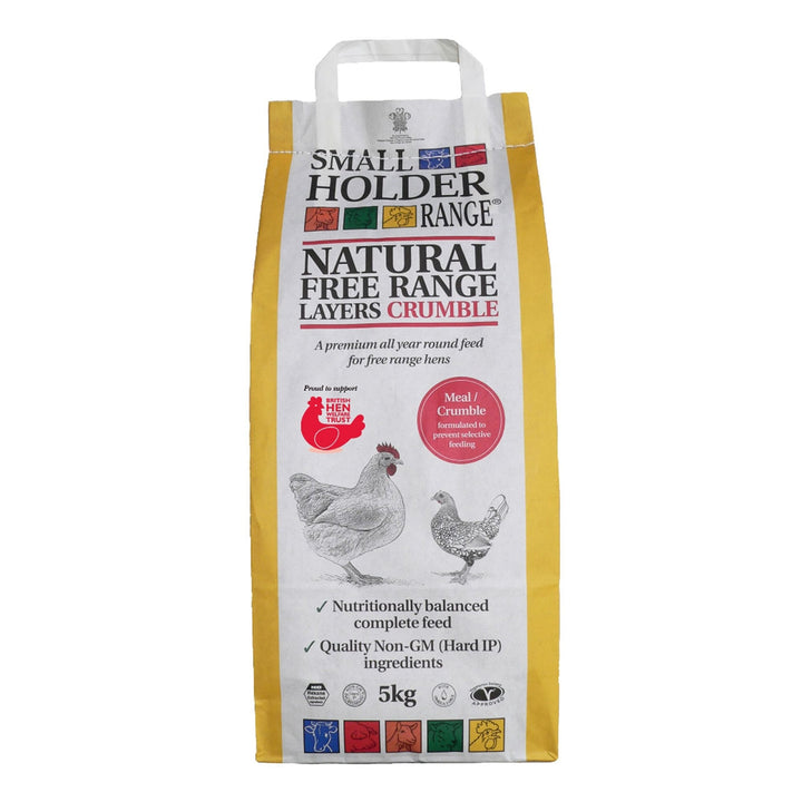 Allen & Page Small Holder Range Natural Free Range Layers Meal/Crumble