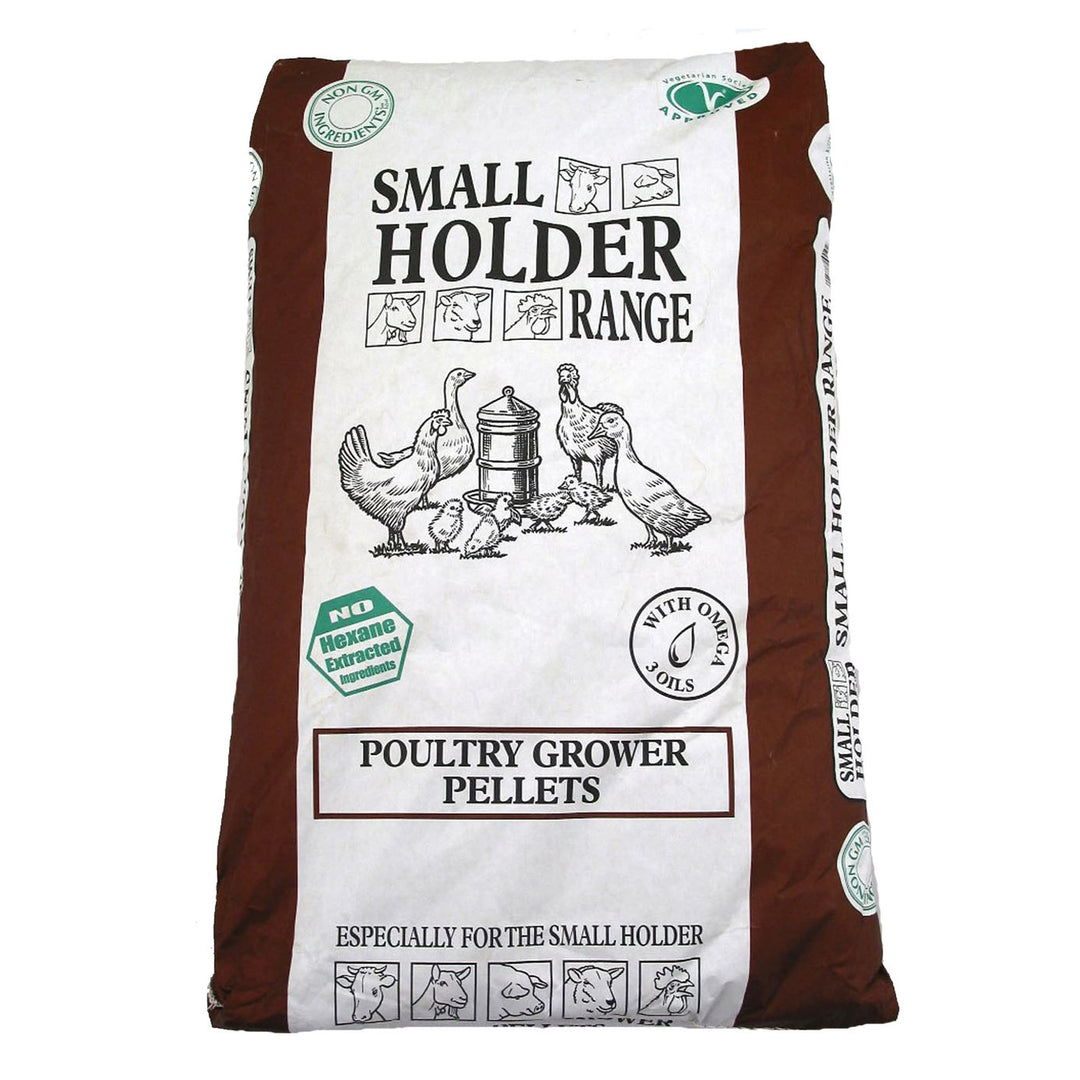 Allen & Page Small Holder Range Poultry Growers Pellets 20kg