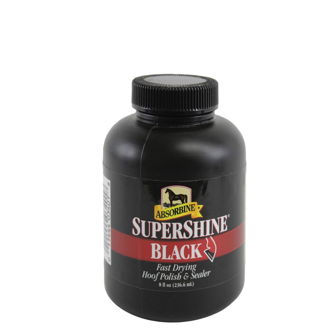 Absorbine Supershine Black Hoof Polish 237ml