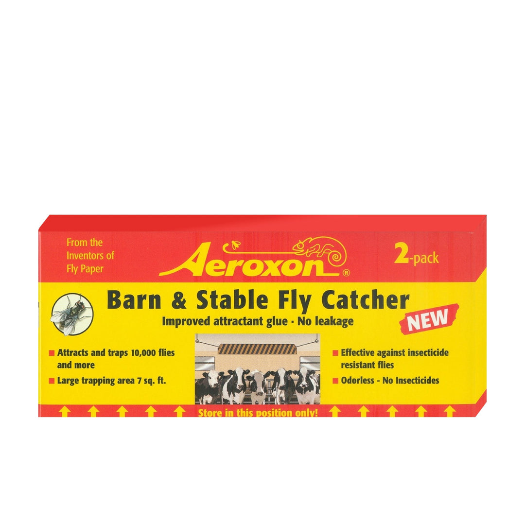 Aeroxon Barn & Stable Fly Paper Twin Pack 2 Pack