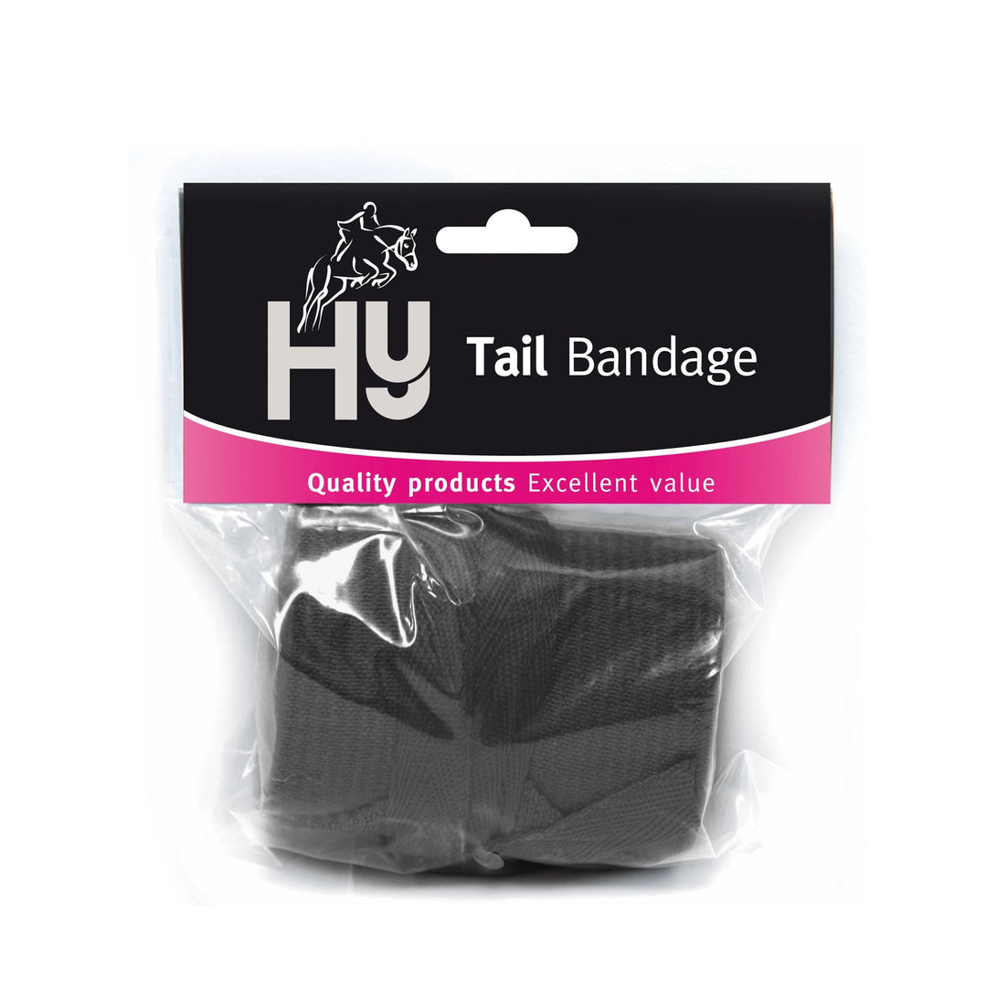 The Hy 3inch Tail Bandage in Black#Black