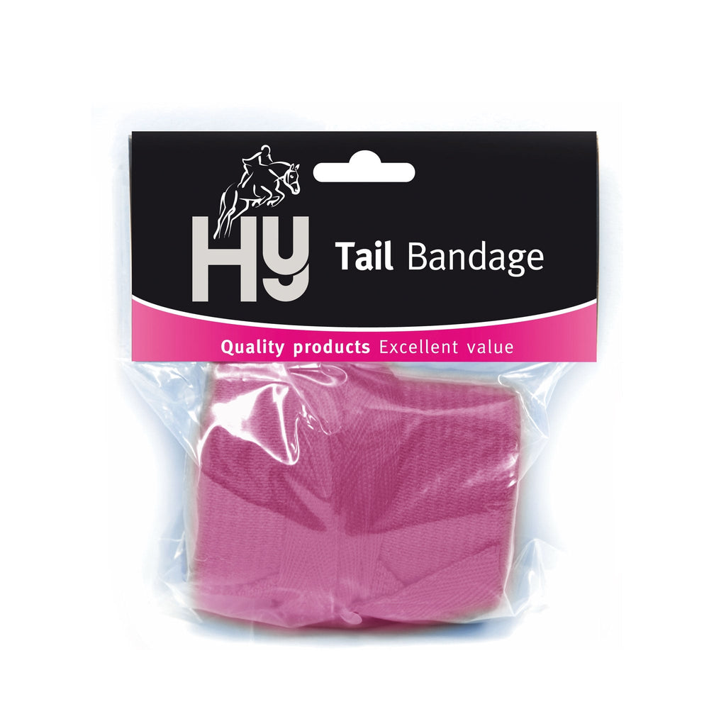 The Hy 3inch Tail Bandage in Pink#Pink