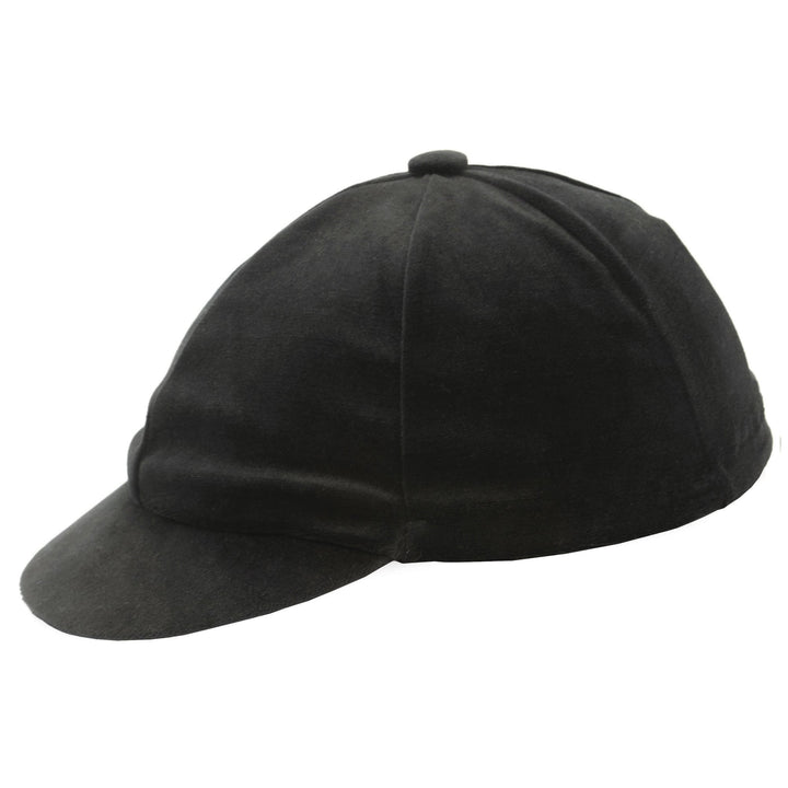 The Hy Velvet Hat Cover in Black#Black