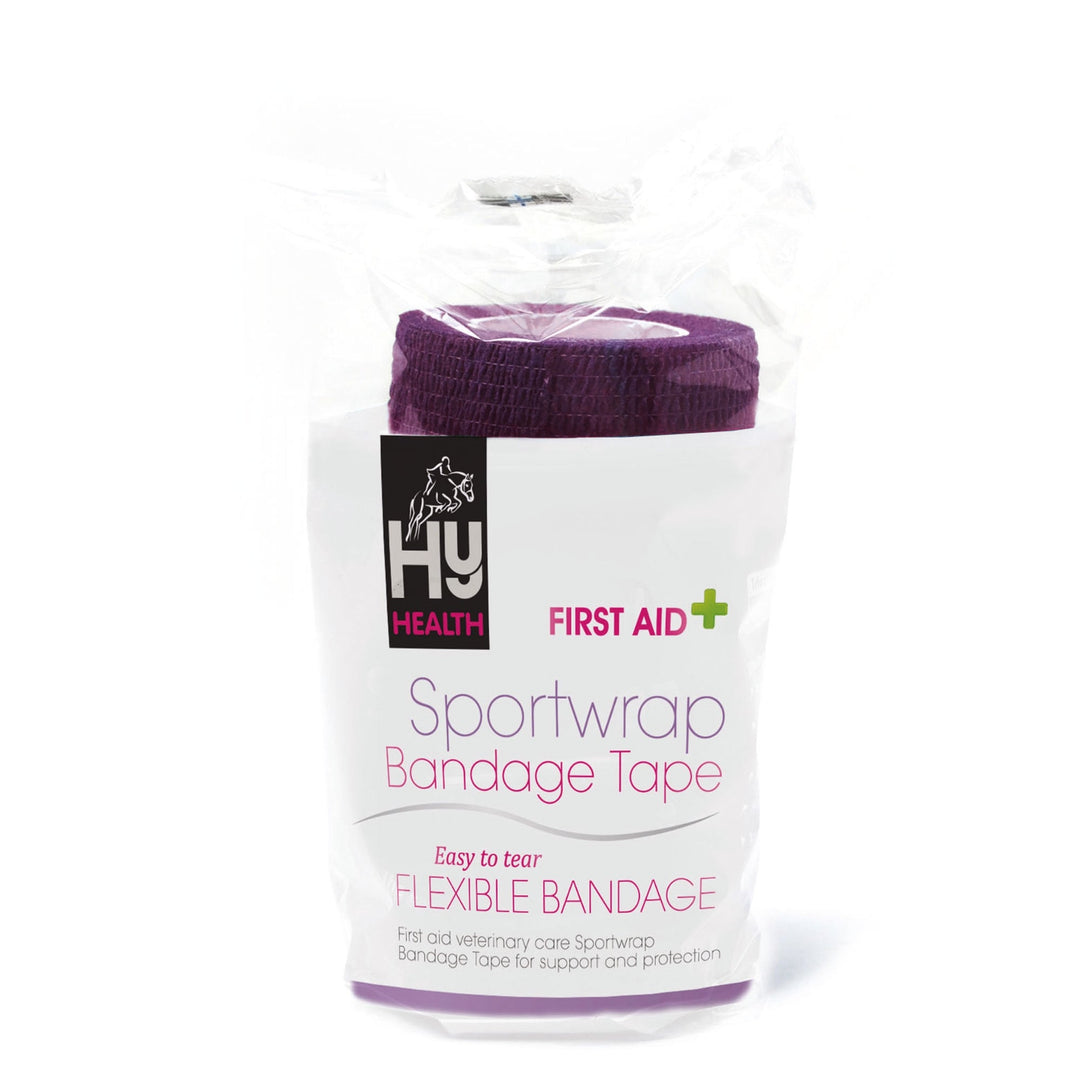 The HyHealth Sportwrap Bandage in Purple#Purple