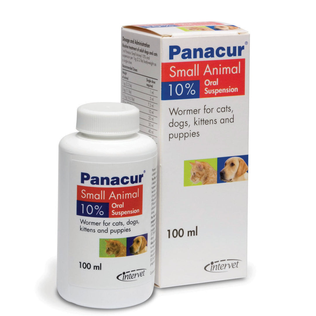 Panacur Dog & Cat Wormer Liquid 100ml