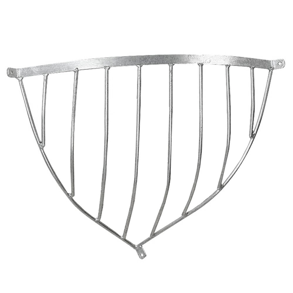 The Stubbs Traditional Corner Hay Rack in Silver#Silver