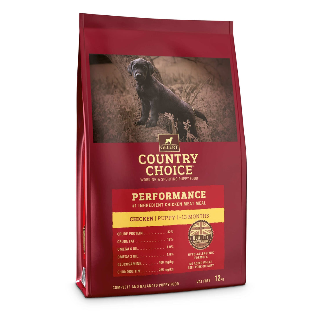 Gelert Country Choice Performance Puppy Food 2kg
