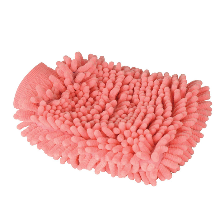 The Roma Microfibre Pet & Equine Wash Mitt in Pink#Pink