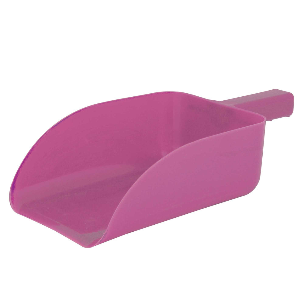 The Roma Plastic Feed Scoop in Pink#Pink