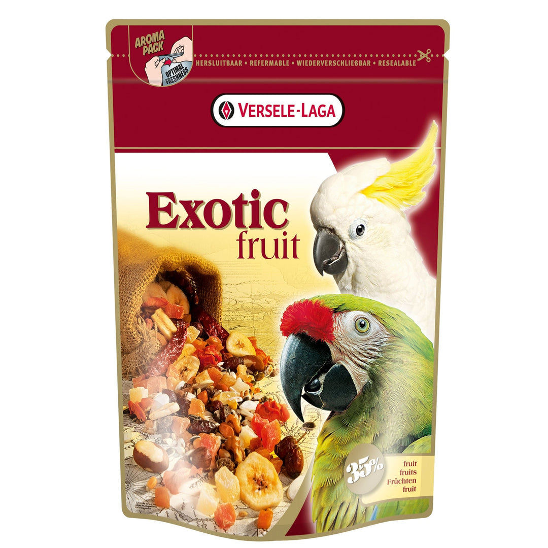 Versele-Laga Prestige Exotic Fruit Mix for Parrots 600g