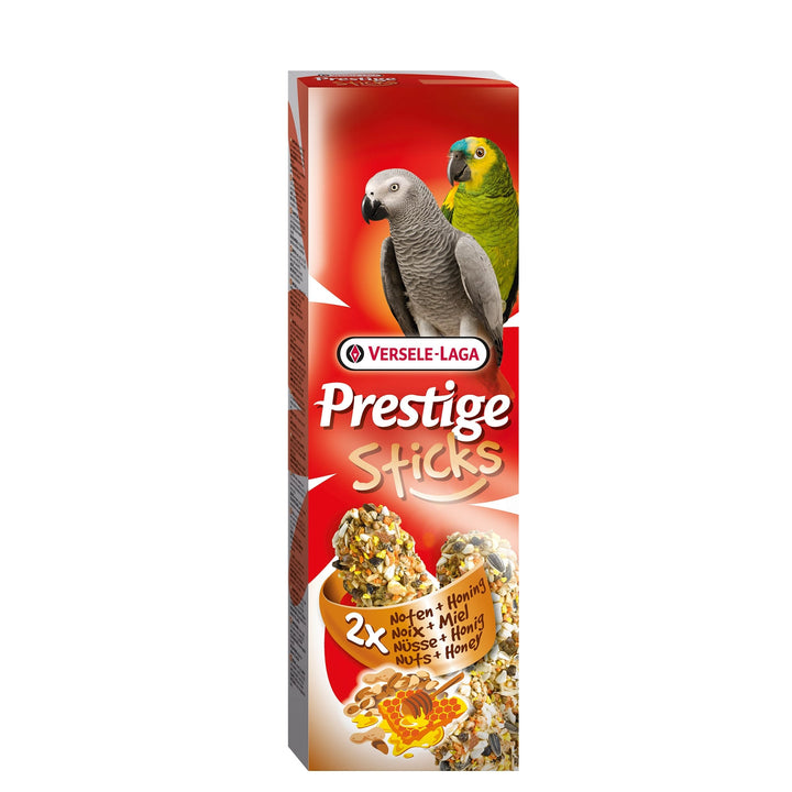 Versele-Laga Prestige Sticks Treats with Nuts & Honey for Big Parakeets 140g