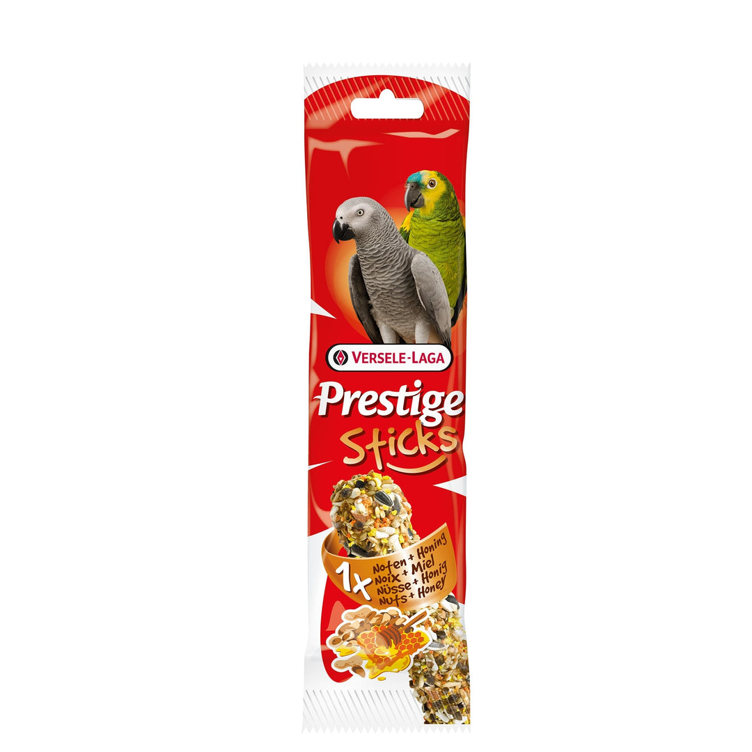 Versele-Laga Prestige Sticks Treats with Nuts & Honey for Big Parakeets