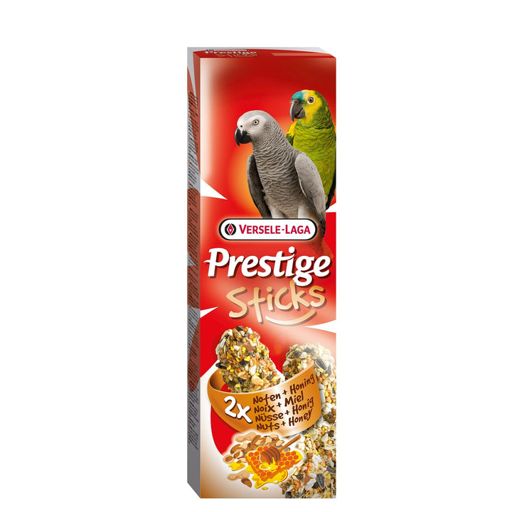 Versele-Laga Prestige Sticks Parrot Treats with Nuts & Honey 140g