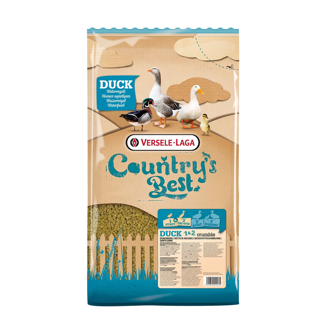 Versele-Laga Country's Best Duck 1 & 2 Growth Crumble 5kg