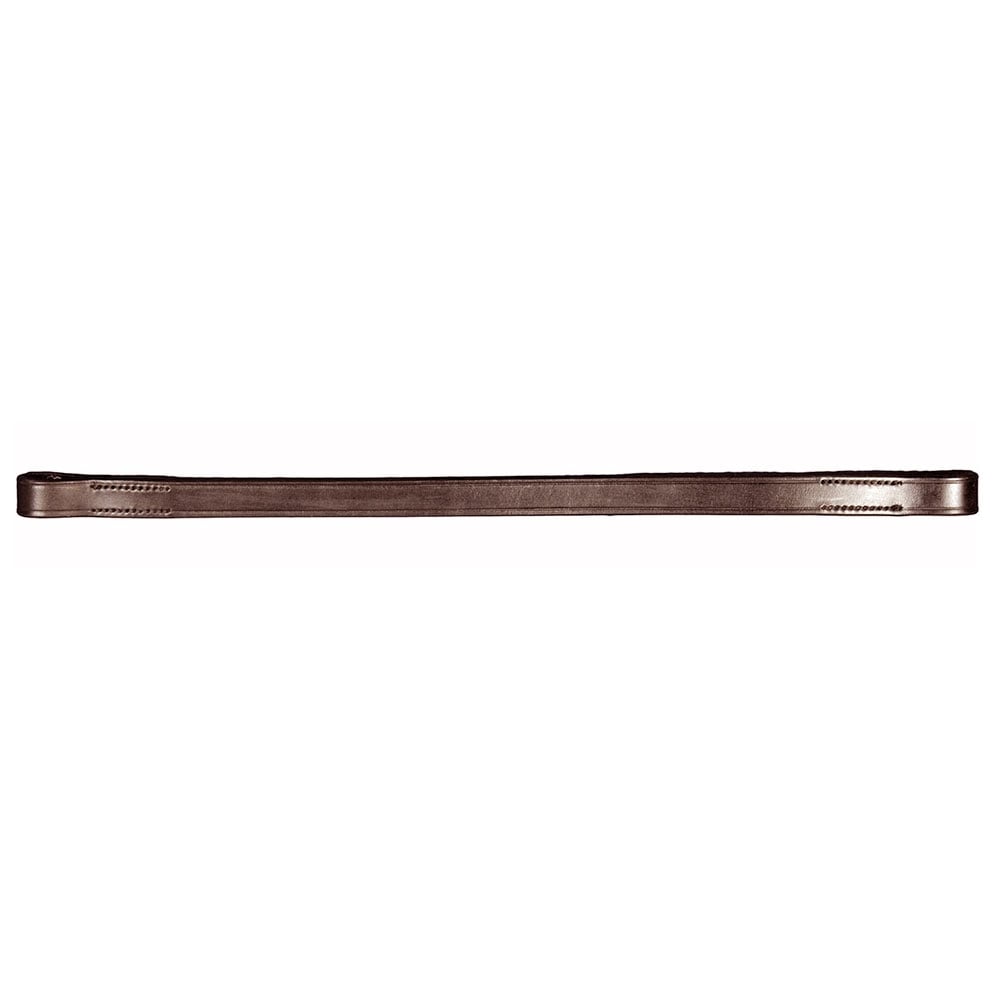 The Ascot Plain Browband in Brown#Brown