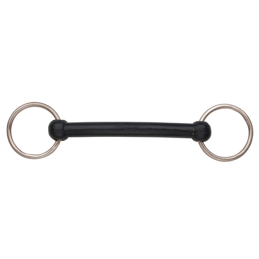 Shires Rubber Covered Overcheck Bradoon 4 inch