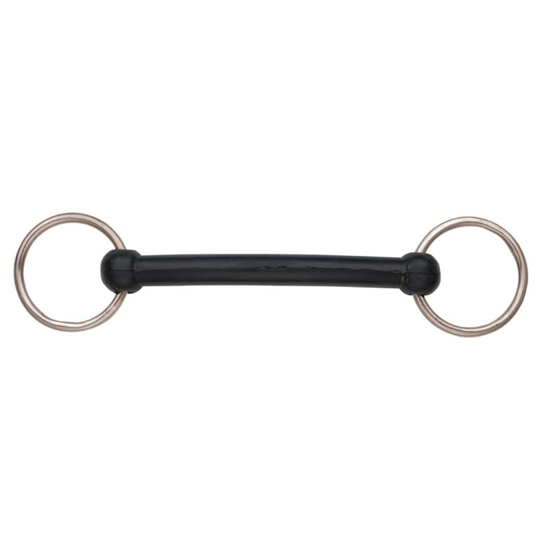 Shires Rubber Covered Overcheck Bradoon 4 inch