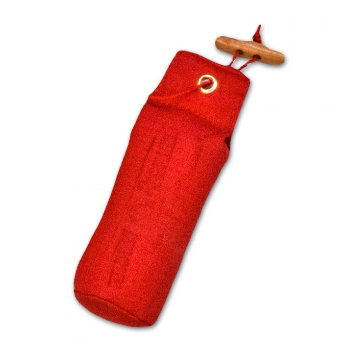 The 0.5lb Canvas Dog Training Dummy Flinger in Red#Red