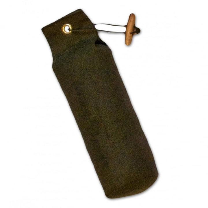 The 1lb Canvas Hand Throw Gundog Training Dummy in Dark Green#Dark Green