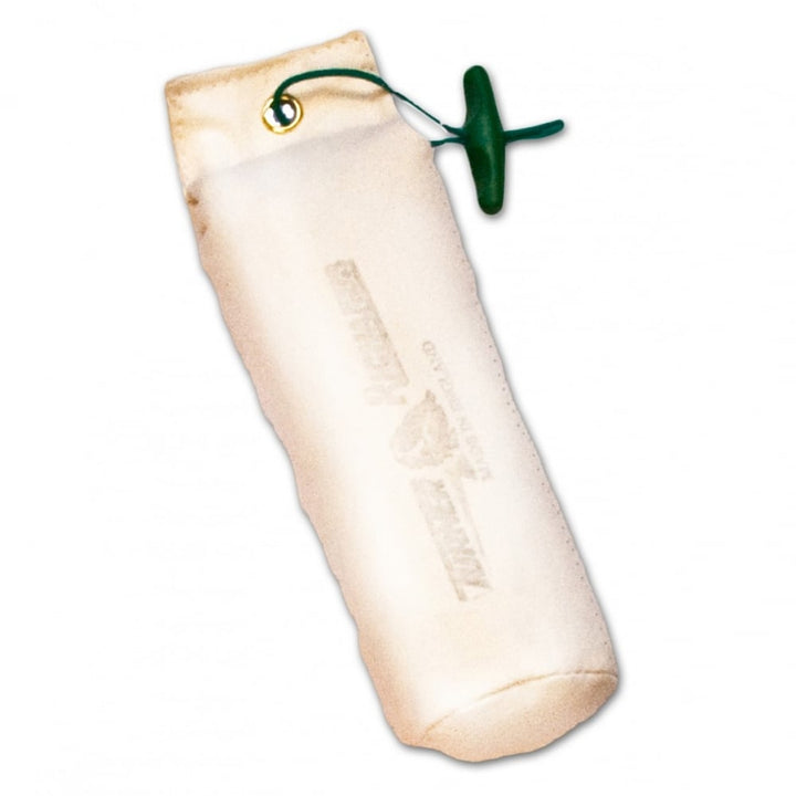 The 1lb Canvas Hand Throw Gundog Training Dummy in White#White