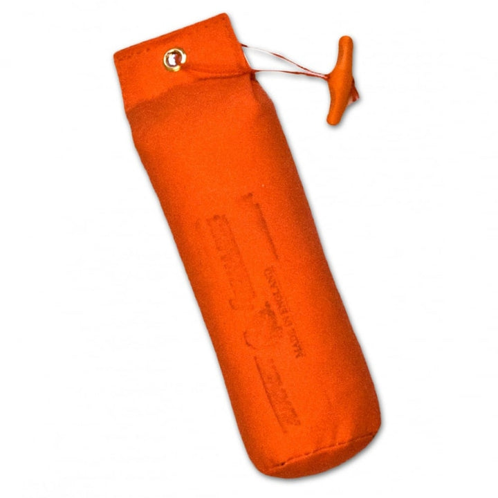 The 1lb Canvas Hand Throw Gundog Training Dummy in Orange#Orange