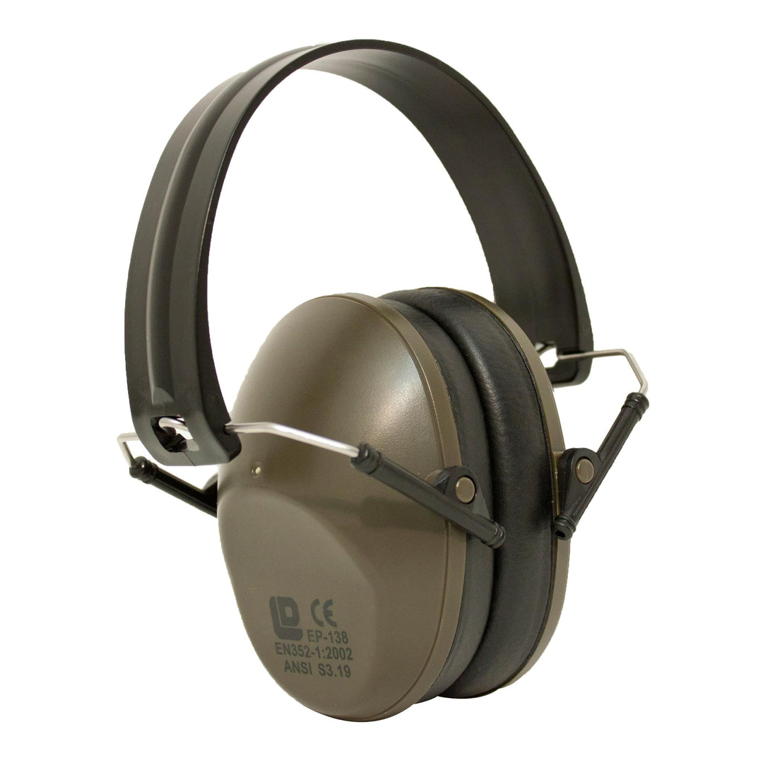 The Bisley Compact Ear Defenders in Green#Green