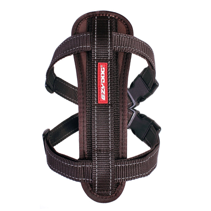 The Ezydog Chest Plate Harness for Dogs in Brown#Brown