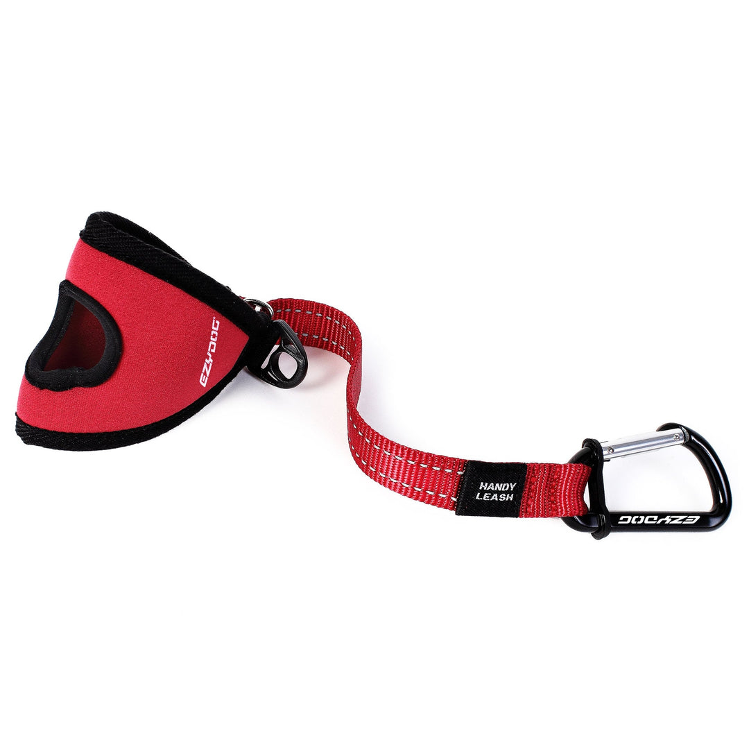 The EzyDog Handy Leash in Red#Red