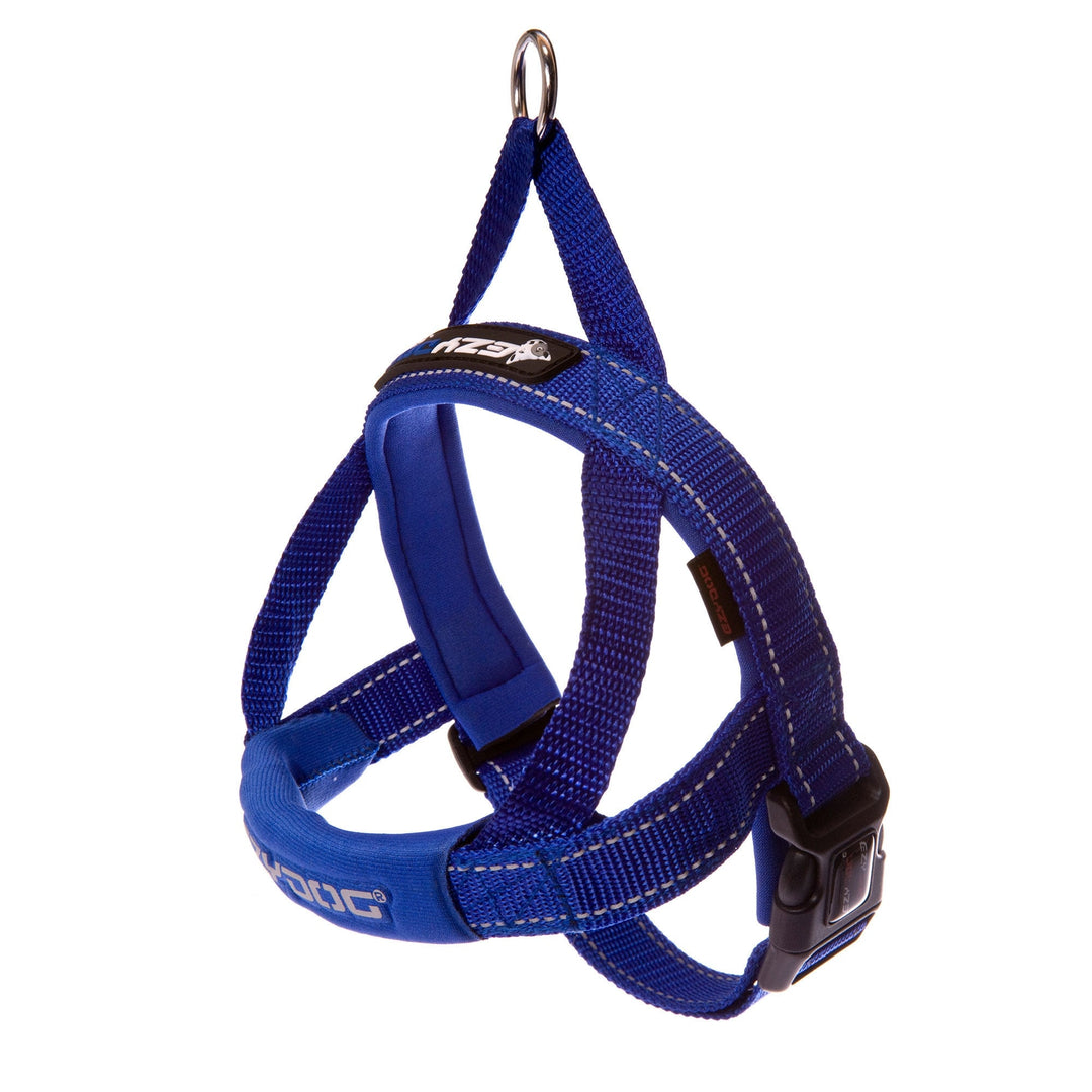 The Ezydog Quick Fit Harness for Dogs in Blue#Blue