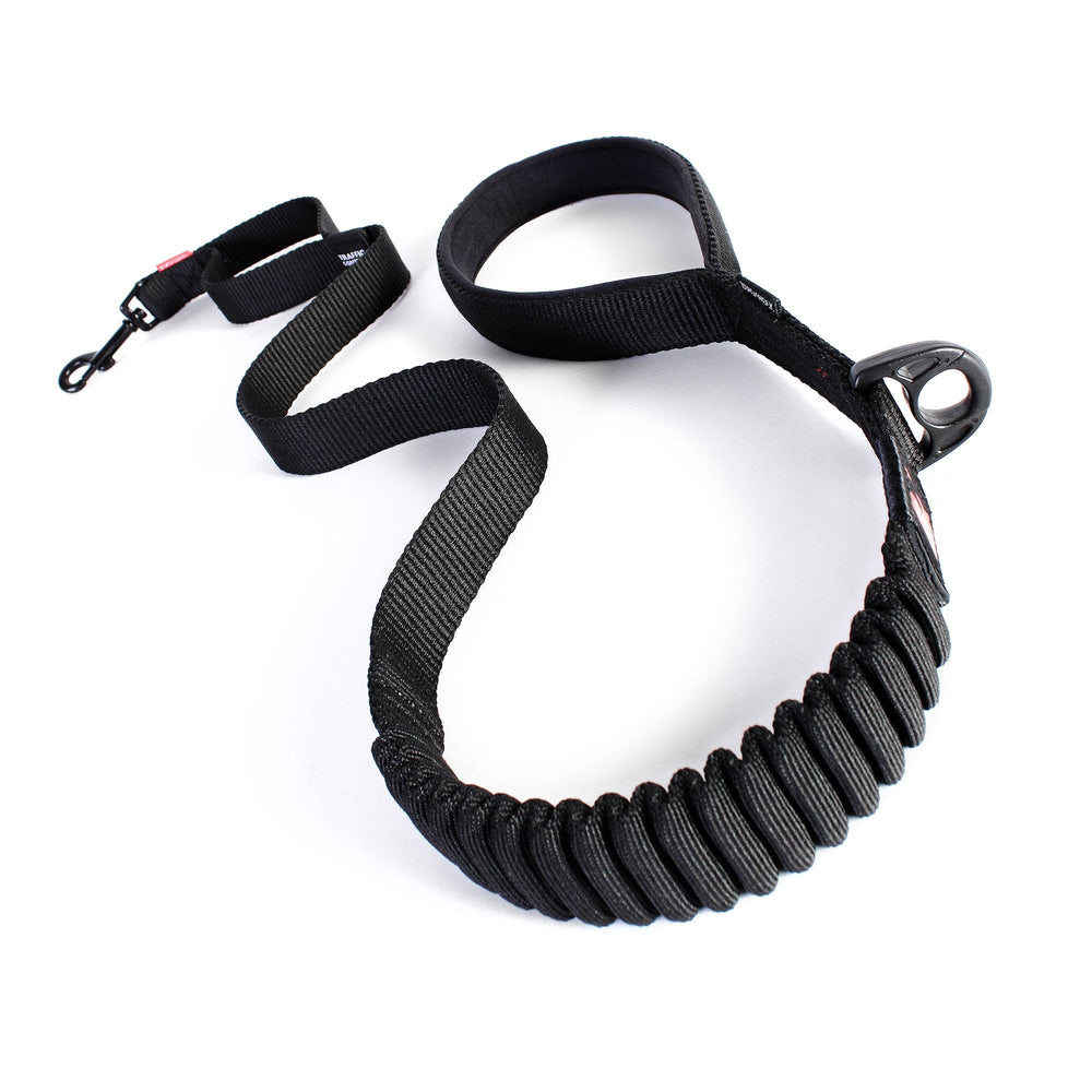 The Ezydog Zero Shock Leash Lite in Black#Black