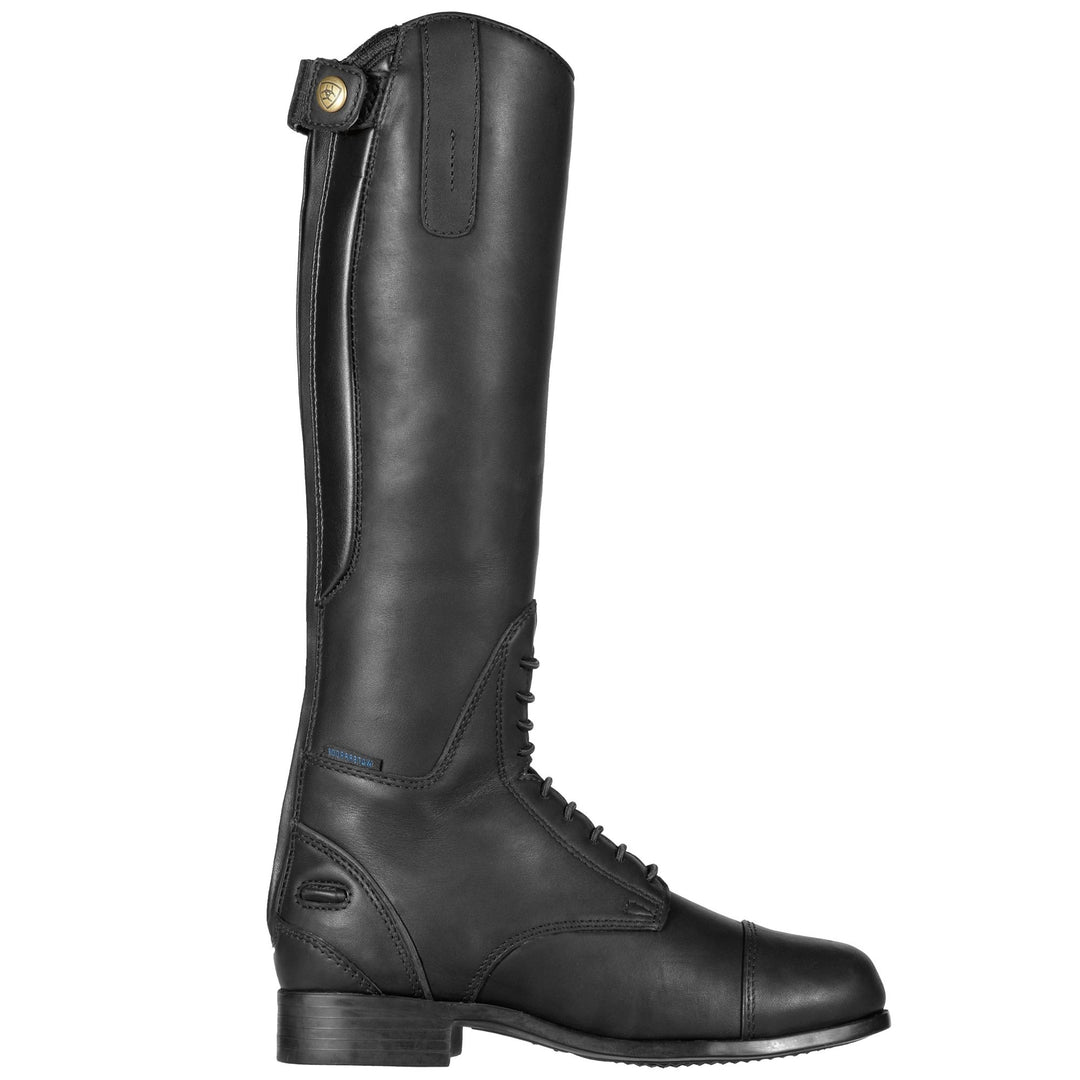 The Ariat Junior Bromont Tall Boots in Black#Black