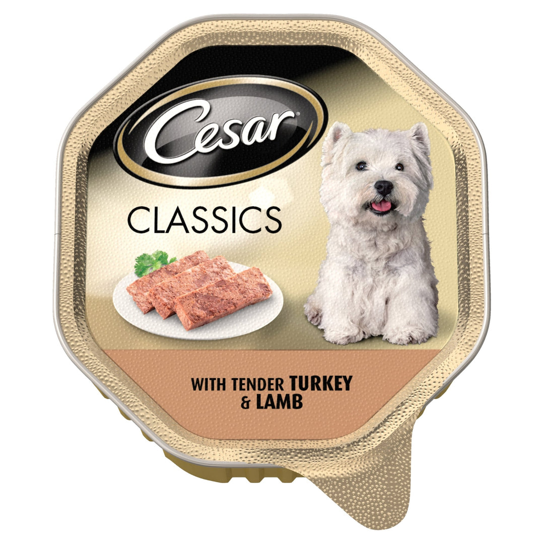 Cesar Classics Tender Loaf for Dogs with Turkey & Lamb Multipack