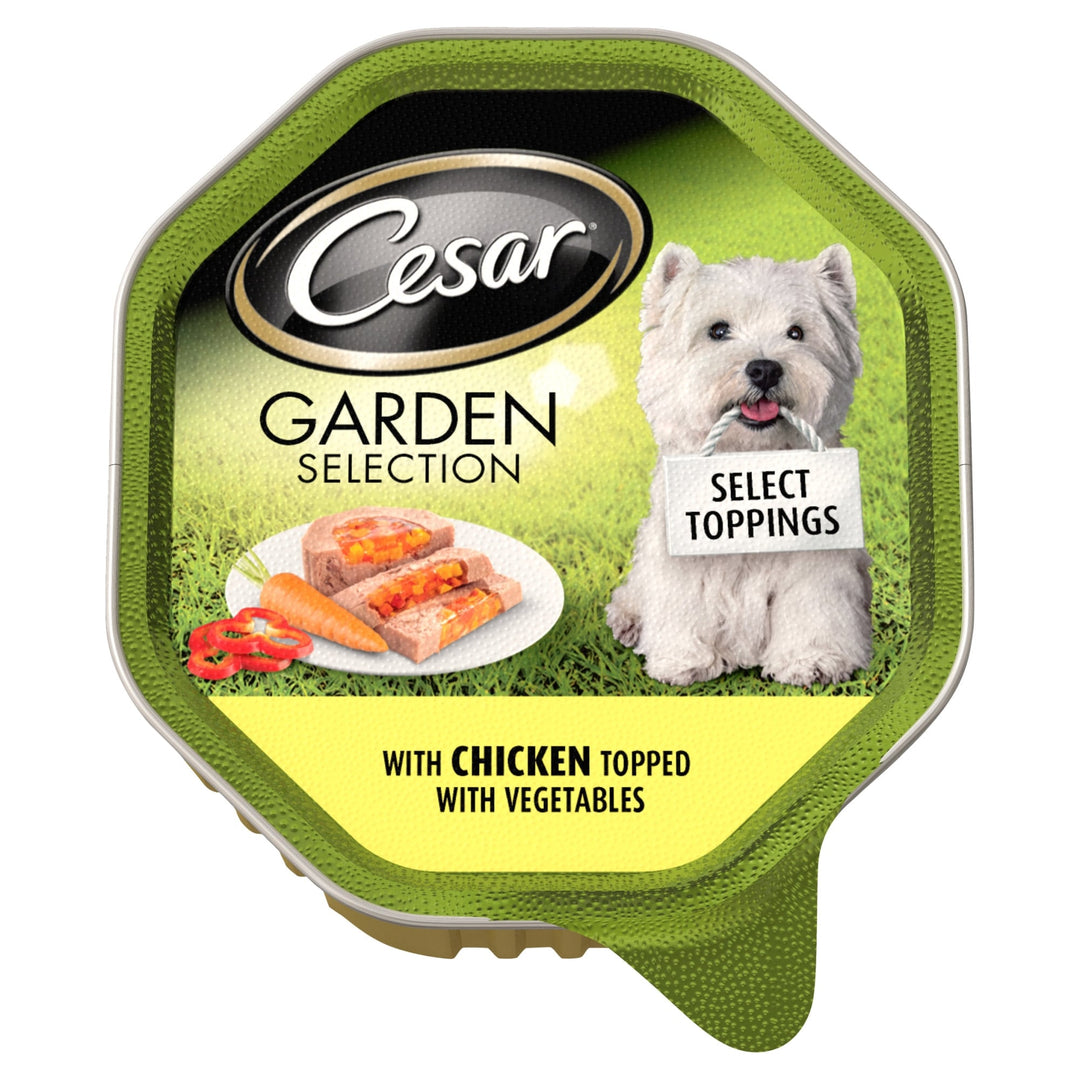 Cesar Garden Selection for Dogs with Chicken & Vegetables Multipack