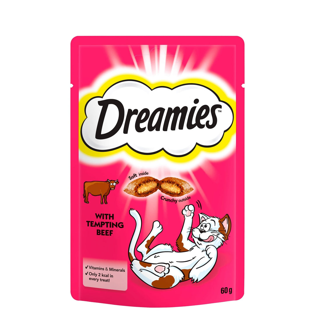 Dreamies Cat Treats with Beef 60g