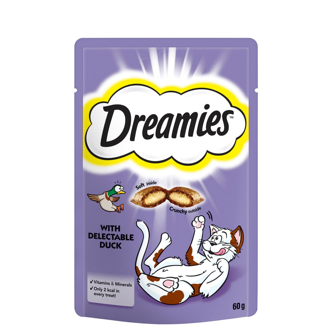 Dreamies Cat Treats with Duck 60g