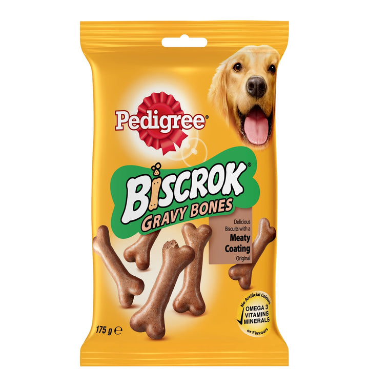 Pedigree Biscrock Original Gravy Bones Dog Treats 10kg