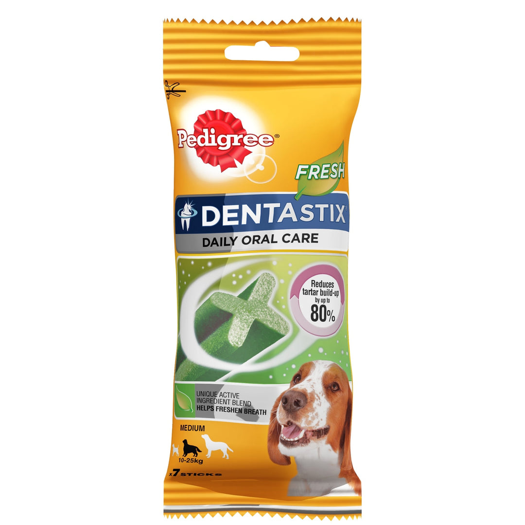 Pedigree Dentastix Fresh for Medium Dogs 5 Pack