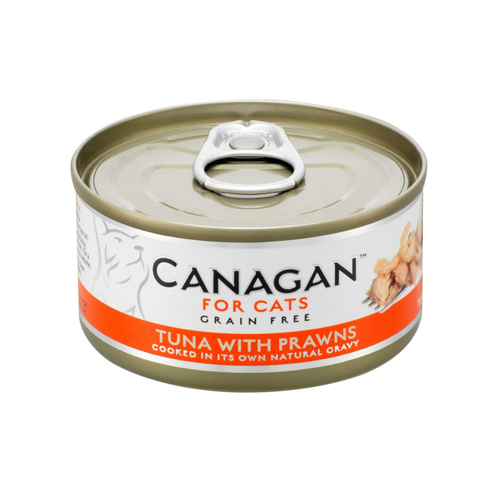 Canagan Grain Free Tuna with Prawns Cat Food Mini Tin 75g