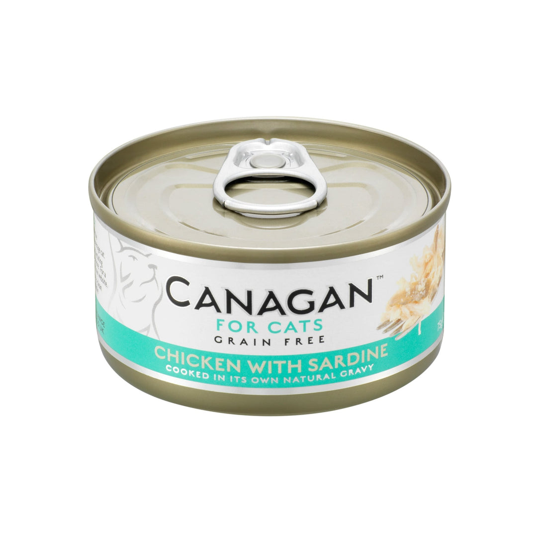 Canagan Grain Free Chicken with Sardine Cat Food Mini Tin 75g
