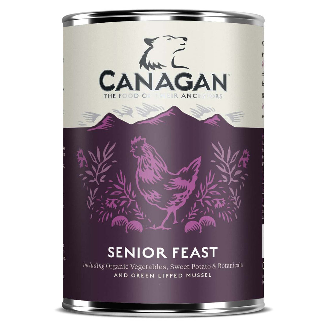 Canagan Senior Feast Grain Free Tinned Dog Food 400g