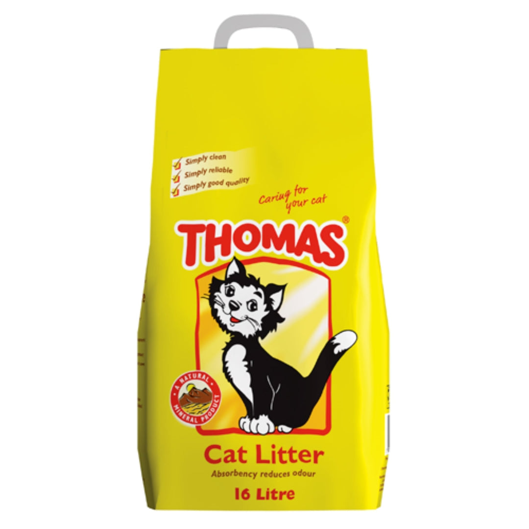 Thomas Non-Clumping Clay Cat Litter 16L