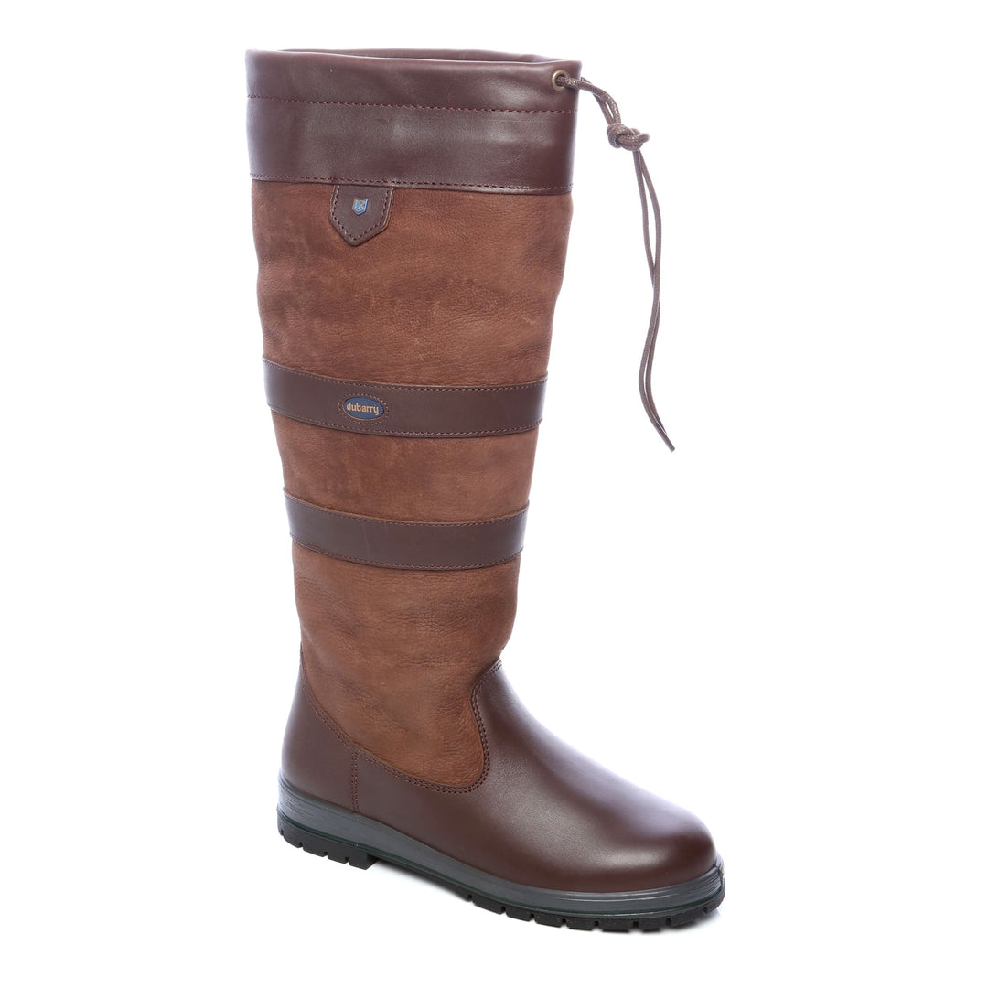 The Dubarry Galway Country Extra Wide Boots in Dark Brown#Dark Brown