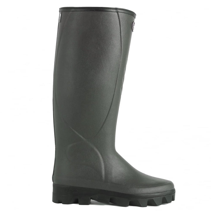The Le Chameau Mens Ceres Neo Wellies in Green#Green