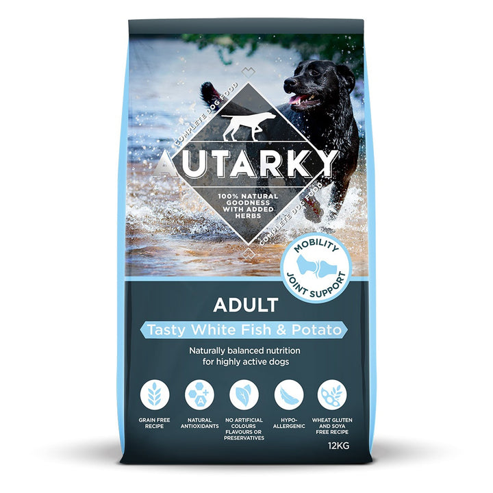 Autarky Grain Free Adult Dog Food with White Fish & Potato 2kg
